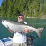 Guided Salmon Fishing