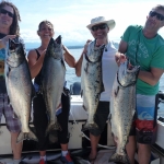 Guided Salmon Fishing
