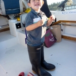 Ocean fishing for salmon