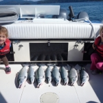 KIds fishing in Campbell River