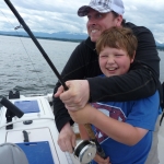Family fun fishing