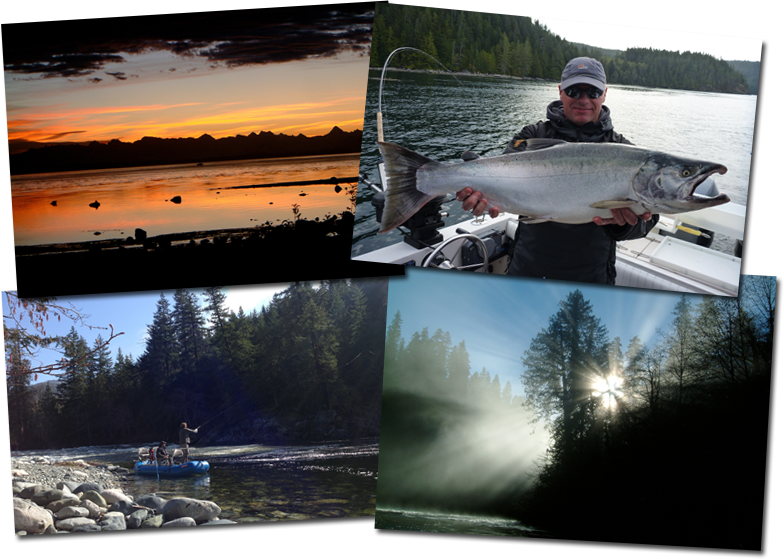 Campbell RIver Salmon fishing